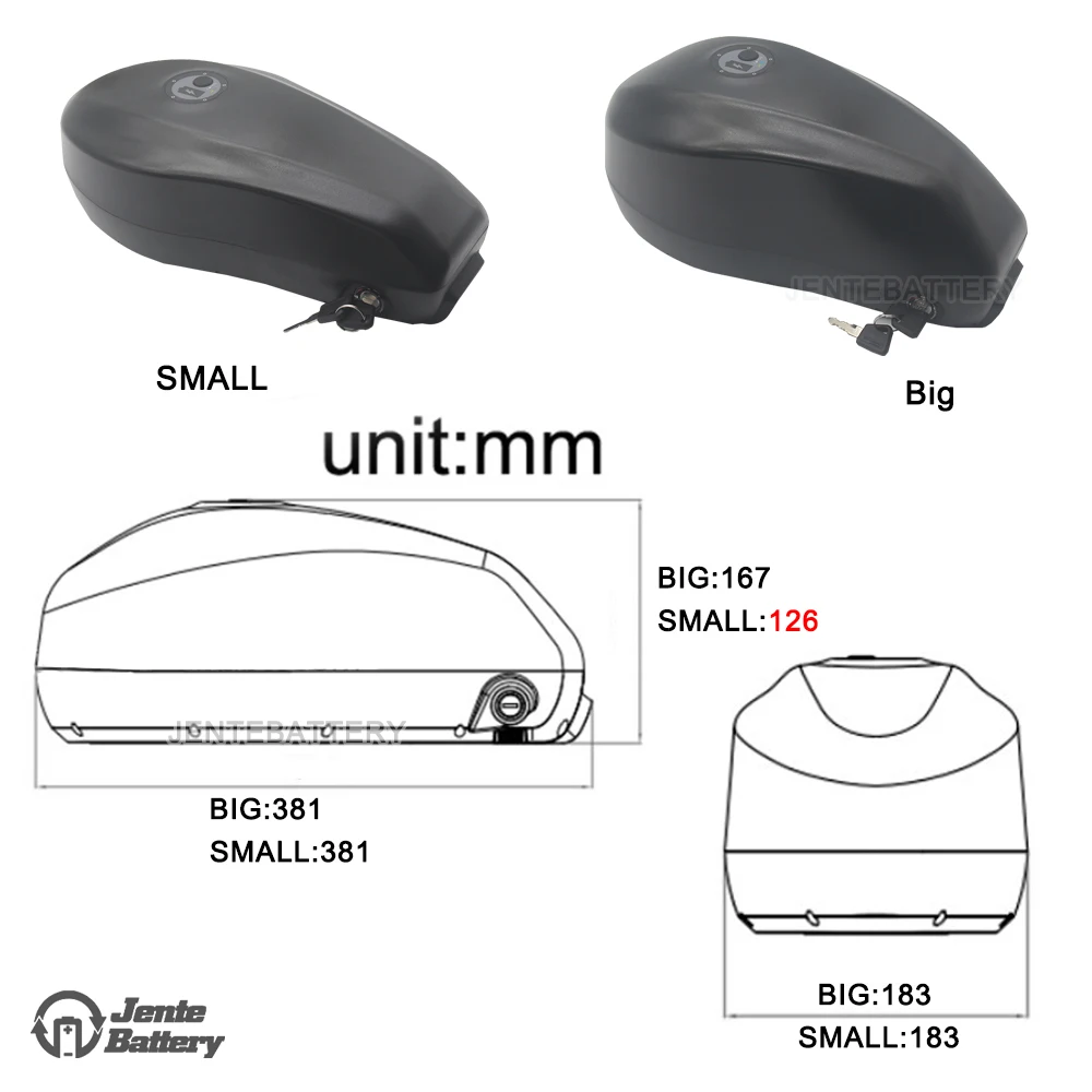High power super 73 battery pack 48V 52V 20AH 30AH 40AH lithium batteries
