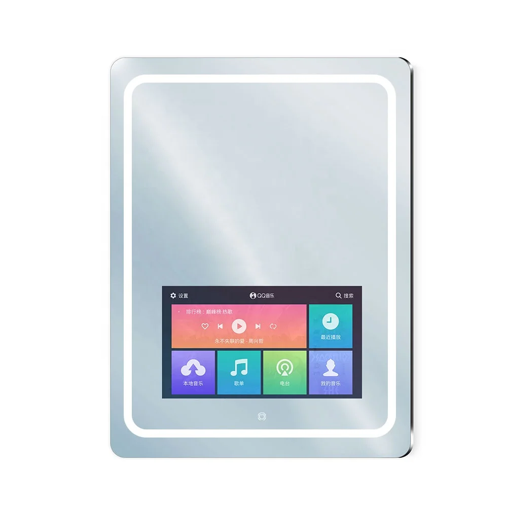 ShareTV  Wall Mounted Bathroom Intelligent Light Mirror With LED Smart Mirror
