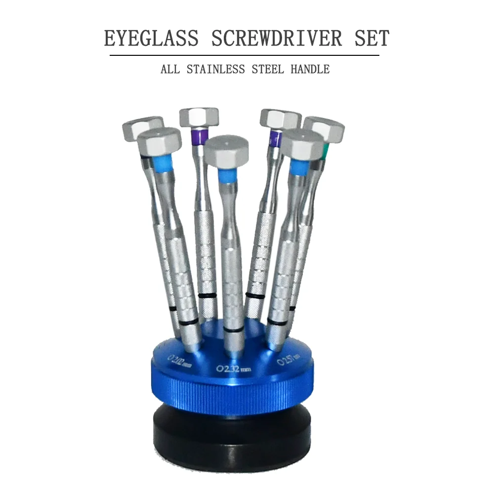Hot Sale Optical Shop Tool Eyeglasses Screwdrivers Set Optical Screwdriver A19C