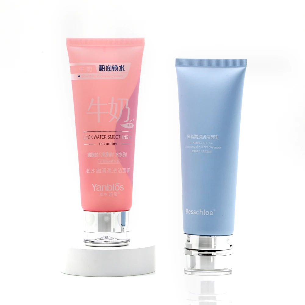 5ml-200g/ml Plastic White/clear/matt Cream Soft Tube Facial Cleanser/ Lip Blam Tube Hand Lotion Tube Face Cleanser Container