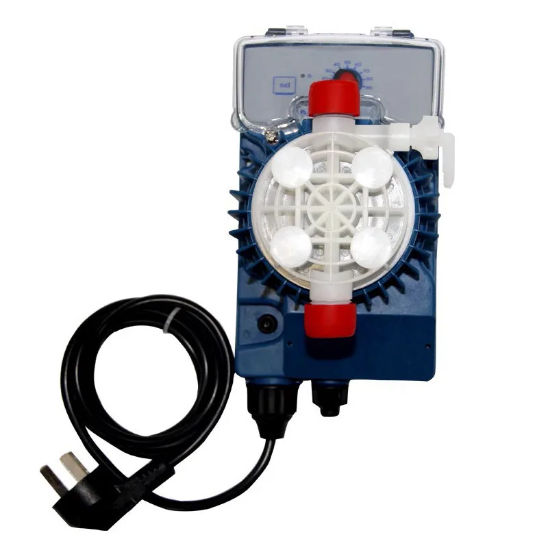Hot Sale Water Treatment Chemical Chlorine PH Controller Automatic Electromagnetic Diaphragm Solenoid Dosing Pump