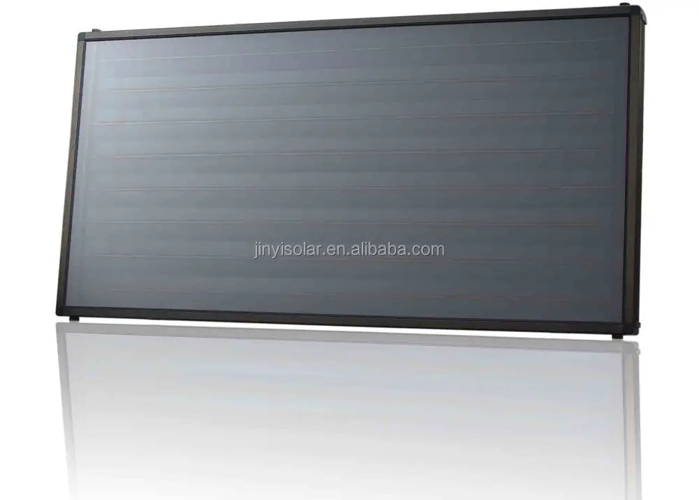 2024 Low Price High Efficiency Blue Titanium Flat Plate Solar Thermal Panel on Roof Solar Geyser