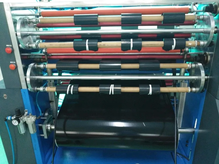 High Performance Manual Hot Stamping Foil Film Tape Log Roll Cutting Machine
