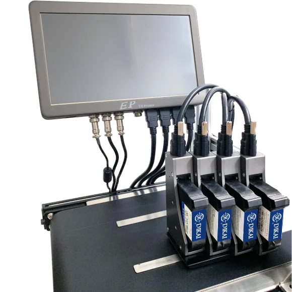 Machine Disposable KN95 N95 Face Mask Printing Machine Continuous Expire Date TIJ Thermal Inkjet Printer