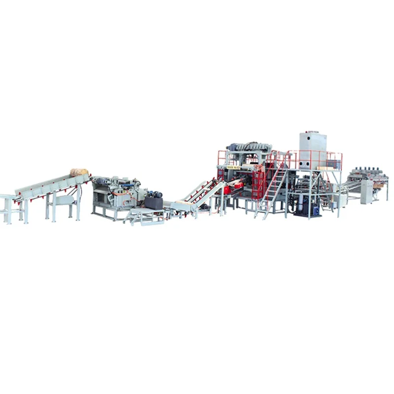 Automatic plywood manufacturing line