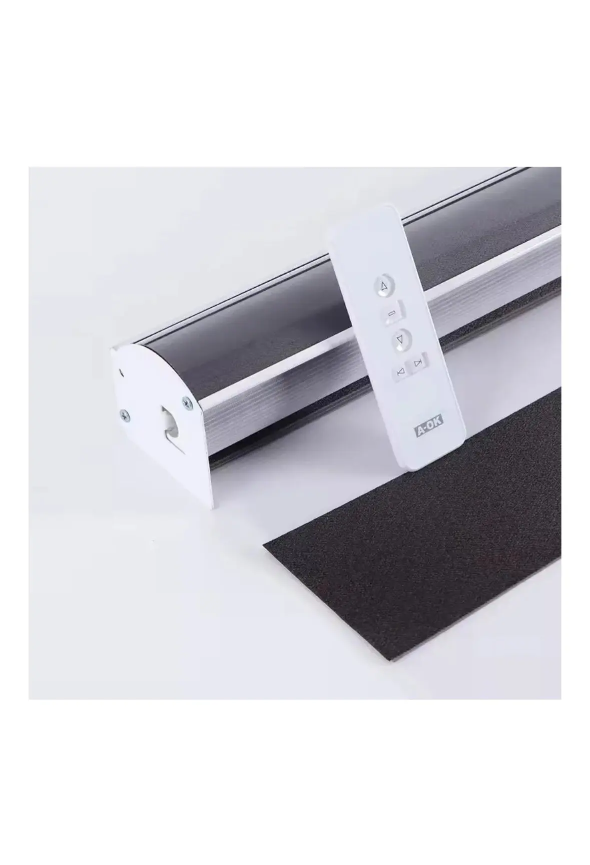 Factory Wholesale Price automatic black zebra Light Filtering And Easy To Clean Remote Control Electric Zebra Blinds For Windows