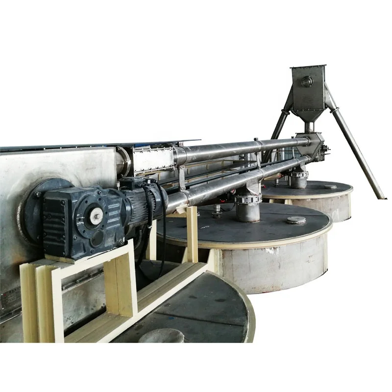 Food grade heavy-load steel pipe conveyor tubular drag chain conveyor