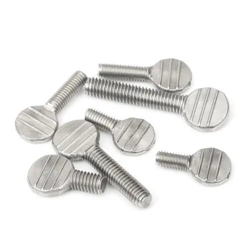304 Stainless Steel flat head screw Spade Head Thumb Racket Screw