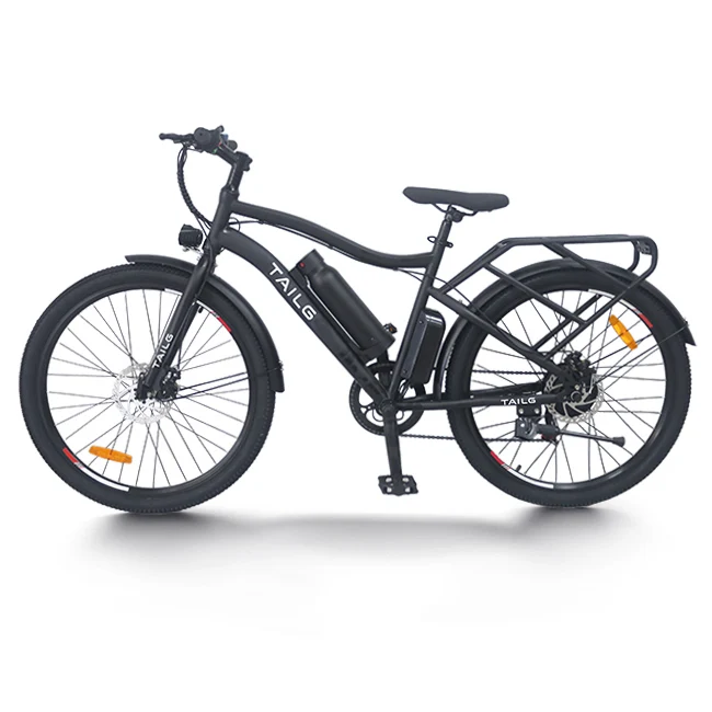 TAILG cheap price 26 inch tire 350W electric mountain cycling mountain bike chainless electric bike