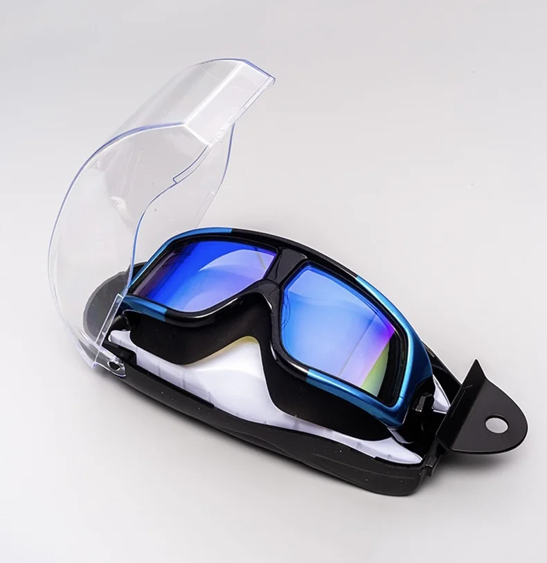 Popular anti fog  large frame swimming goggles outdoor summer sports swim goggles