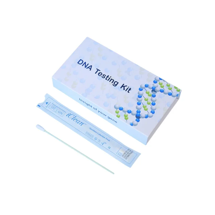 CE ISO certified mircrobiology Home saliva fecal DNA Testing swab collection Kit for molecular diagnostic