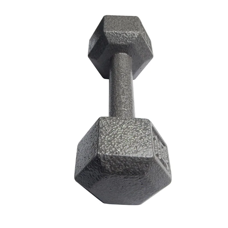 10LBS  High Quality Painting Cast Iron Dumbbell With Chrome Handle