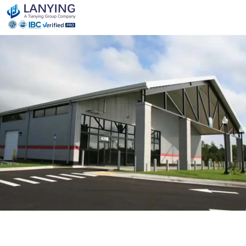 Подгонянное промышленное металлическое здание стальное сарай склад стальная конструкция