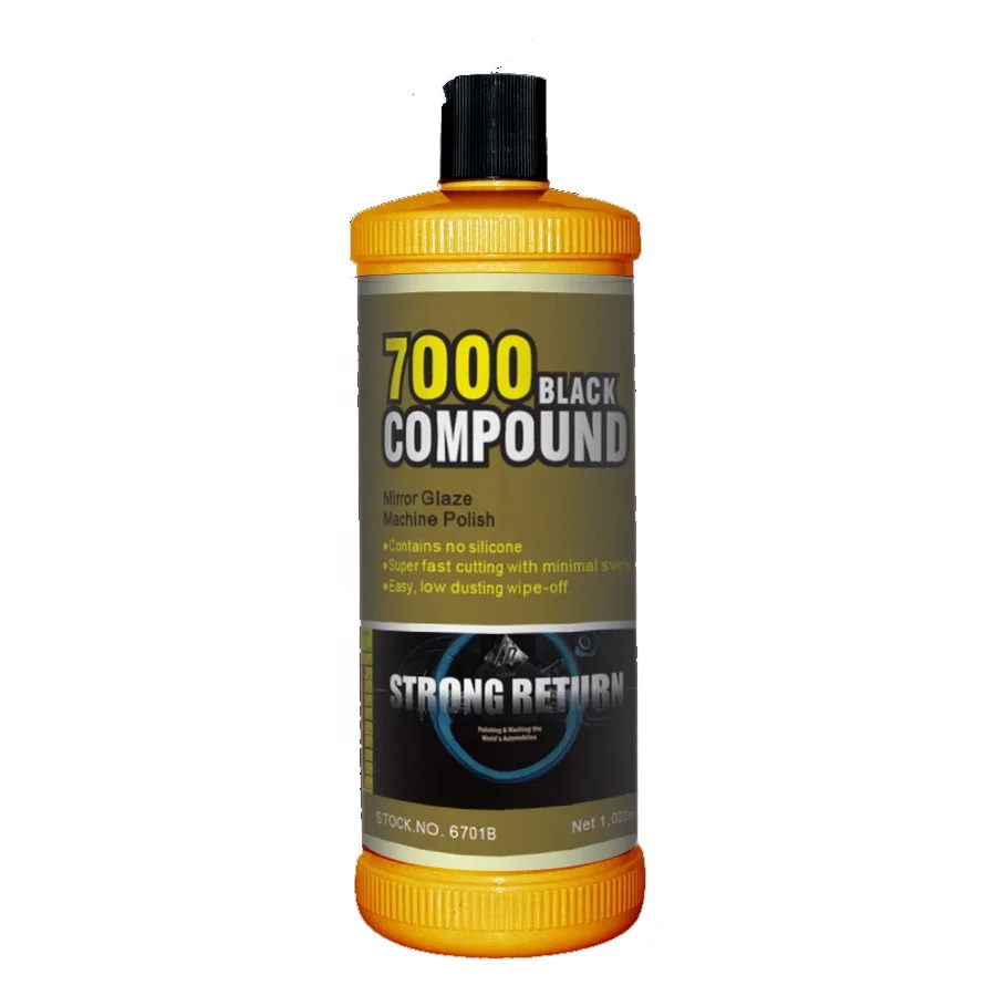 Автомобильная ультрарезная полировальная смесь финальная отделочная 7000B средство для удаления царапин зеркальной глазури и