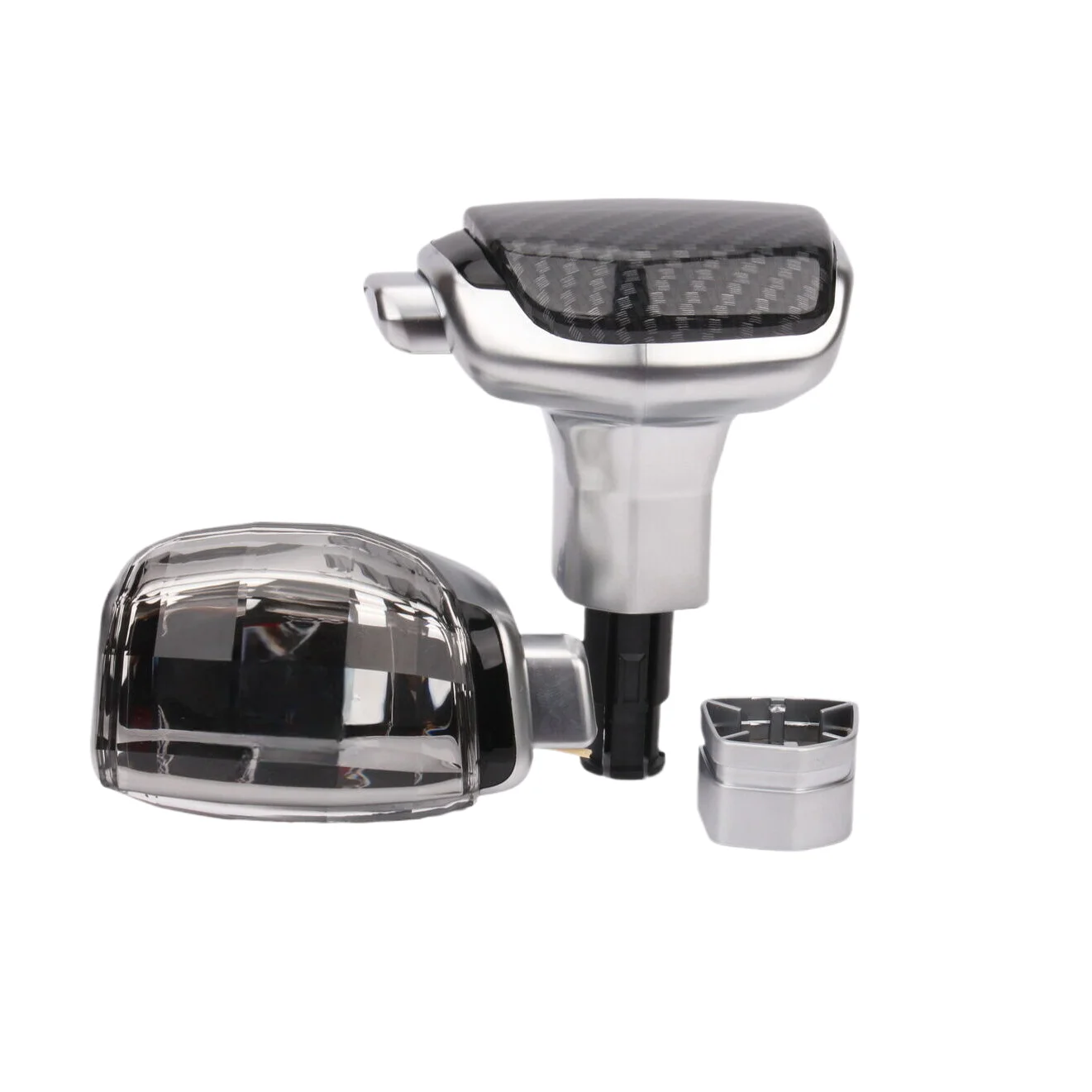 Carbon fiber style for audi Car Gear Shift Knob New style 12-15 C7 A6L 05-11 C6 A6L Shift Lever Handball