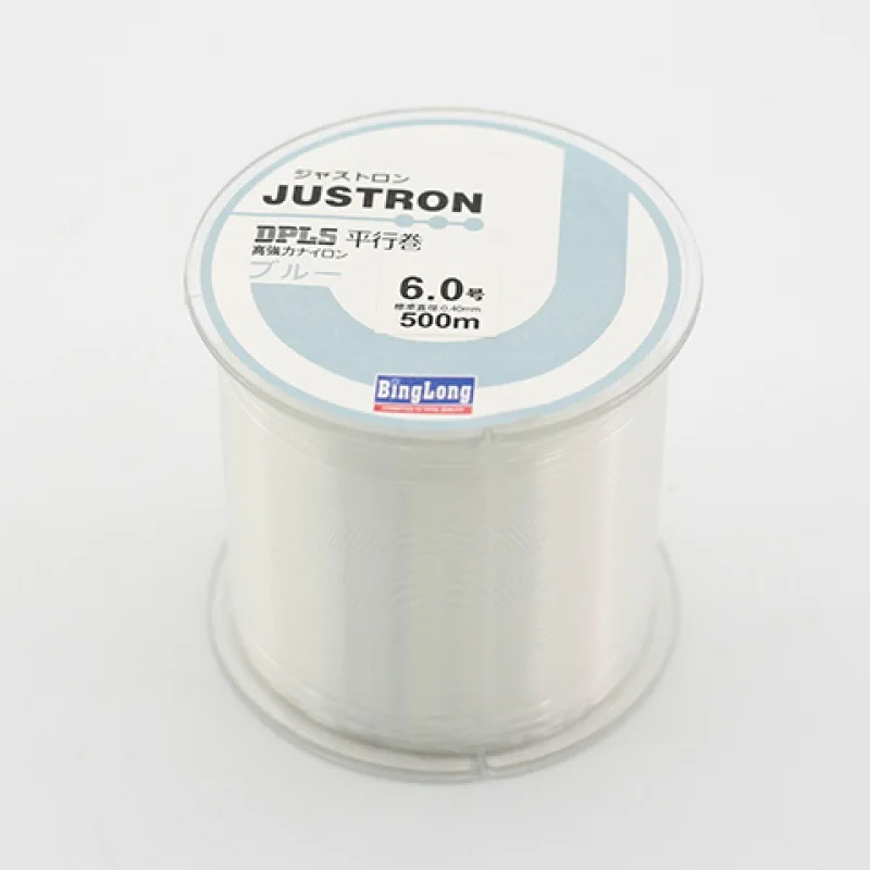 Jetshark 0.4#-8# 500m 8 Colors Main Line Sub Line High Power Nylon Fishing Line