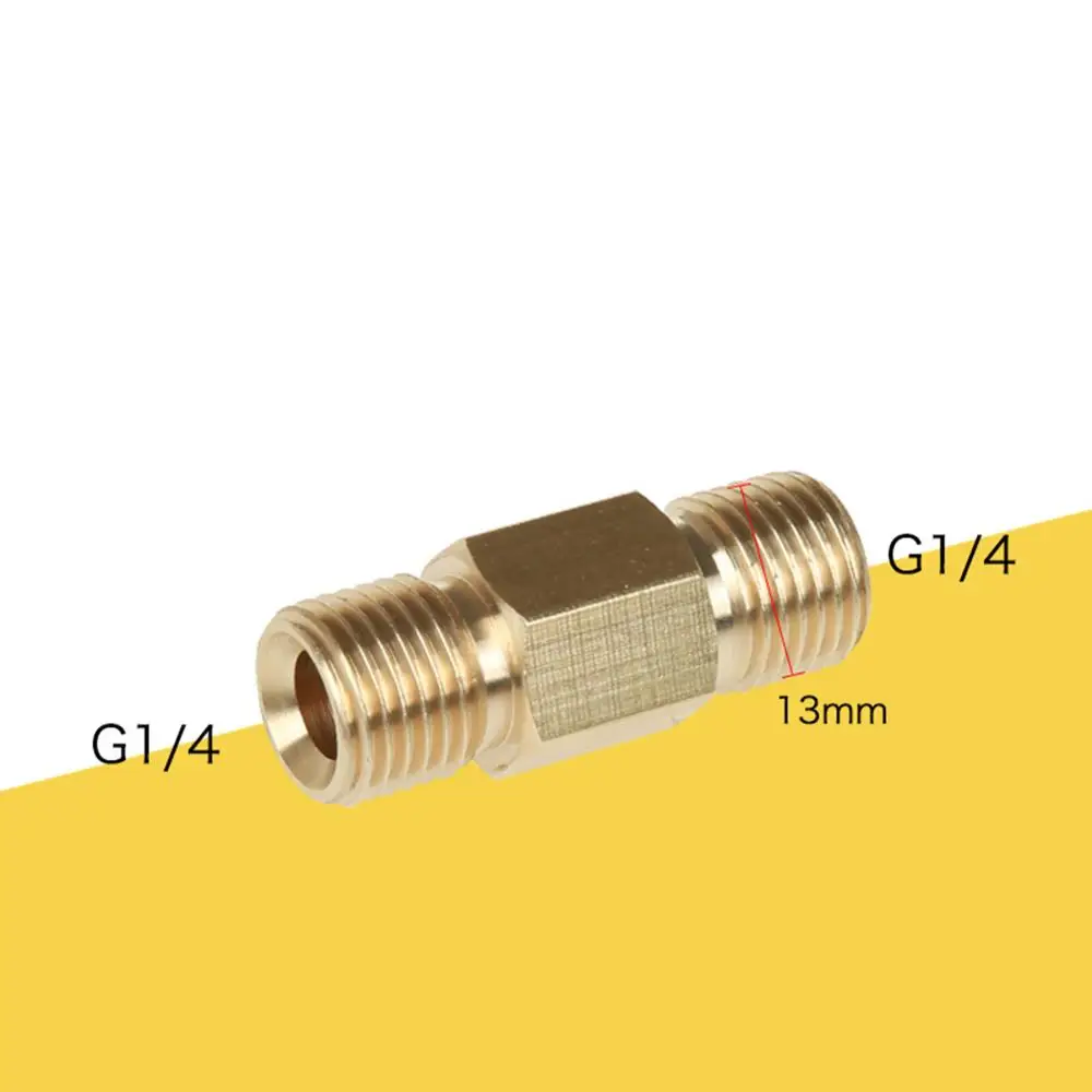 1PC High Pressure Washer Water Gun 1/4 inch Quick Connector M14x1.5mm Connector for Snow Foam Pot Spray Nozzle PA