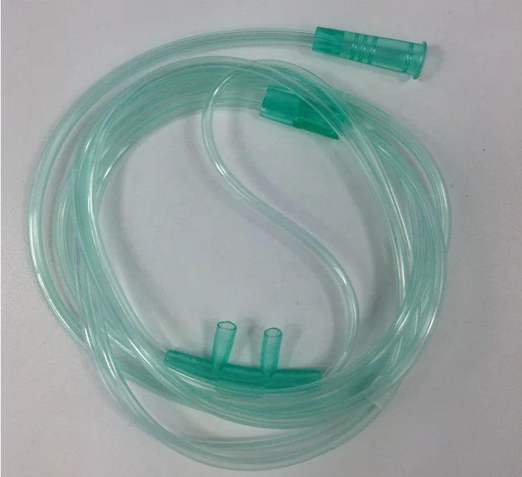 
Disposable breathing PVC Nasal Oxygen Cannula in pipe 