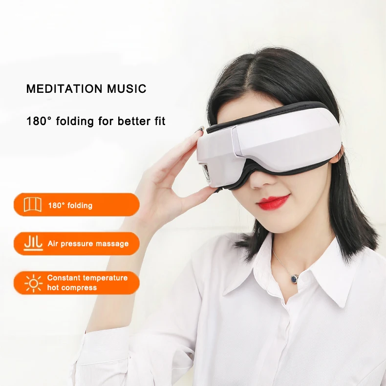 2024 Air Pressure Vibration Eye Massager Electric Reflaxing Eye Massager Vibration Products Eye Massage Instrument
