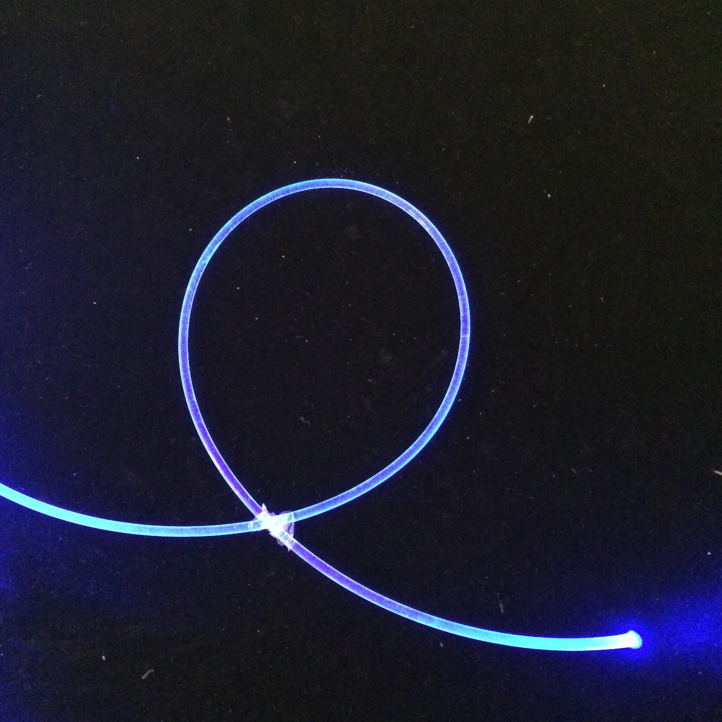 3mm side light glow optic fiber