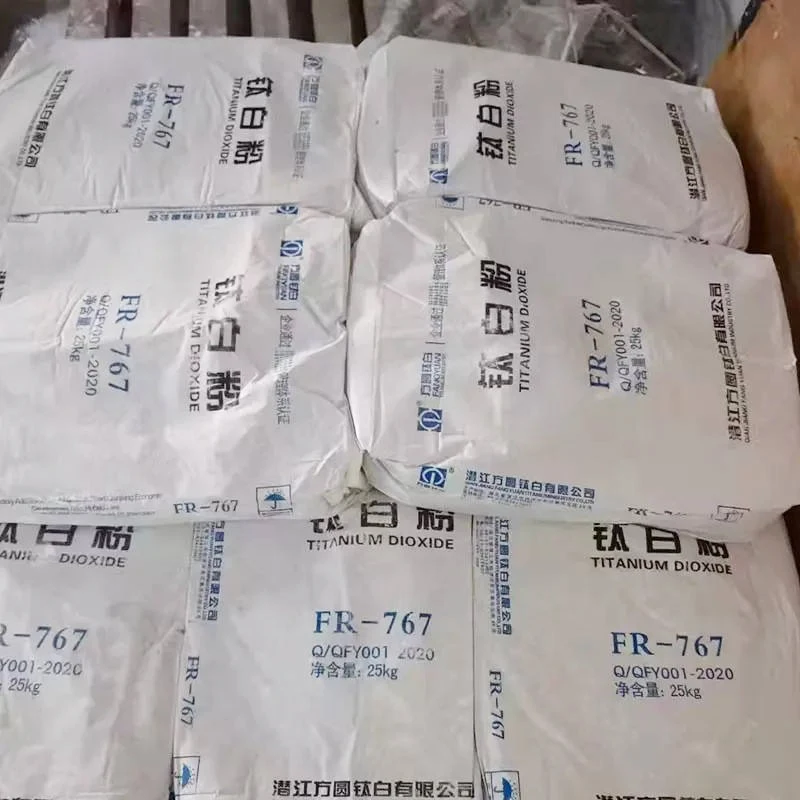 White Pigment Ink Fangyuan FR767 Pigment Titanium Dioxide Powder Anatase Titanium Dioxide For Paint Tio2 Rutile Titanium Dioxide
