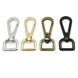 Factory price luggage hardware key chain with shoulder strap metal large plate buckle