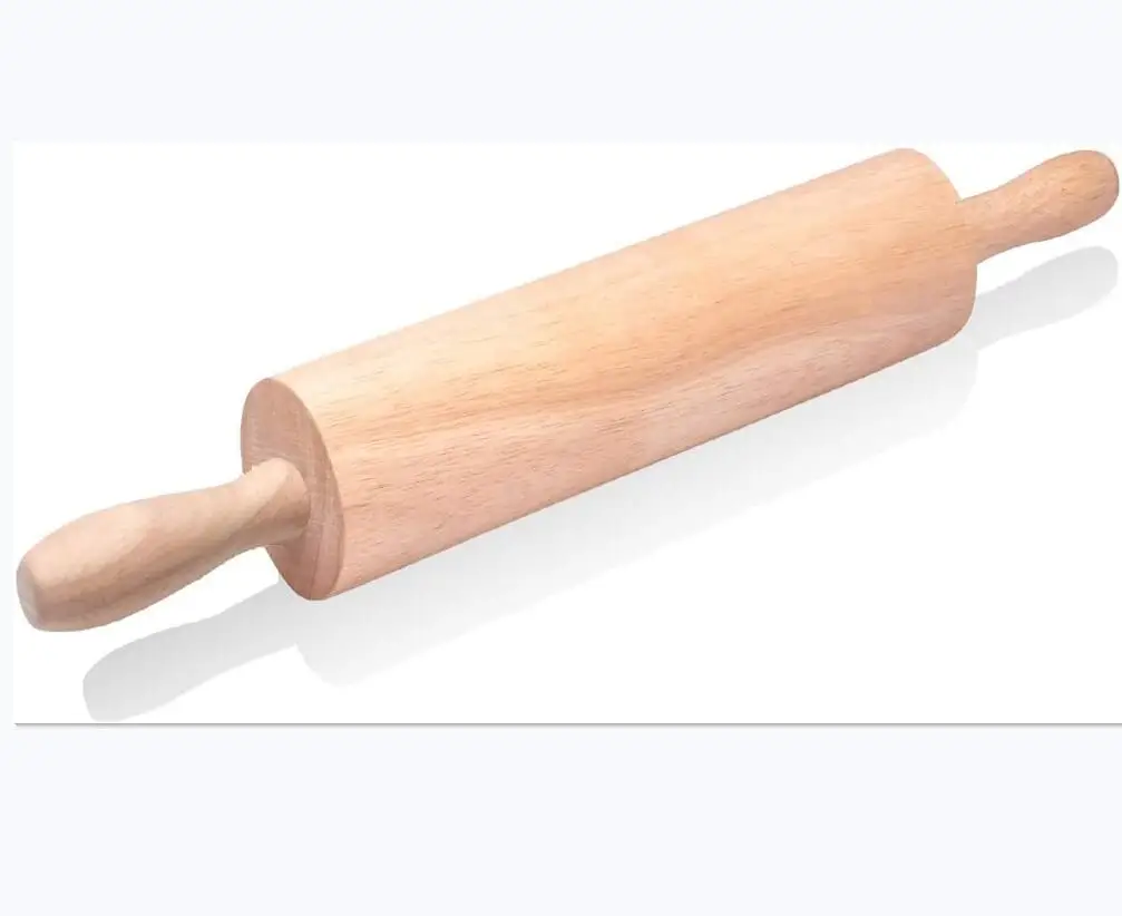 Горячая распродажа! 16 дюймов Длинные деревянная Скалка с подшипником профессиональный миксер для теста выпечки пиццы макаронных печенья ролик Pin-код