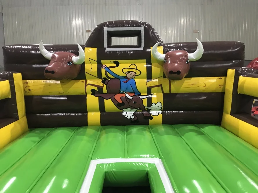 2024 New Amusement Equipment Custom Easy Setup Electronic Rodeo Mechanical Bull Ride Adults Bull Riding Machine For Sale