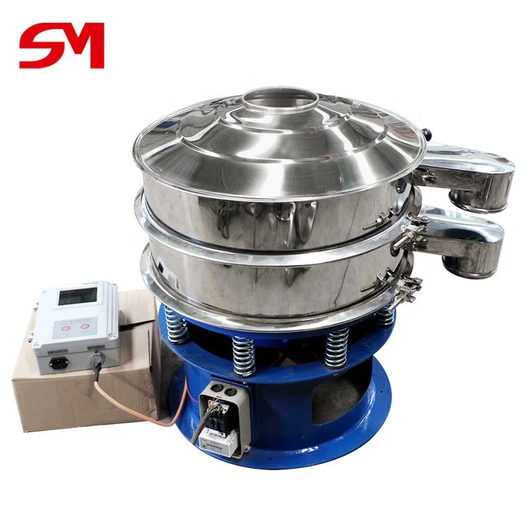 Wheat Flour Powder Rotap Machine For Food Vibration Sieve Shaker Industry