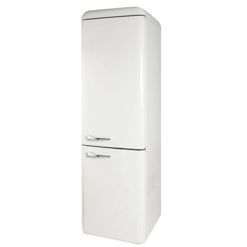 BCD258VX Counter Depth French White mini  fridge Door  and Narrow Design Refrigerator