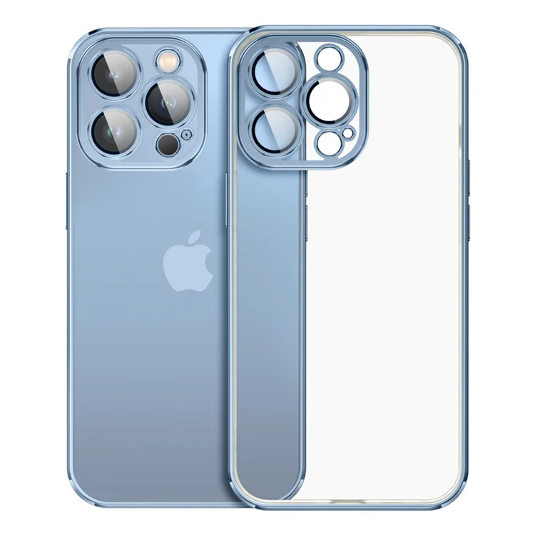 Shockproof Ultra Thin TPU Case For iPhone 12 13 Anti-yellow Full Protection Cover With Len Film For iPhone 14 Plus Pro Max