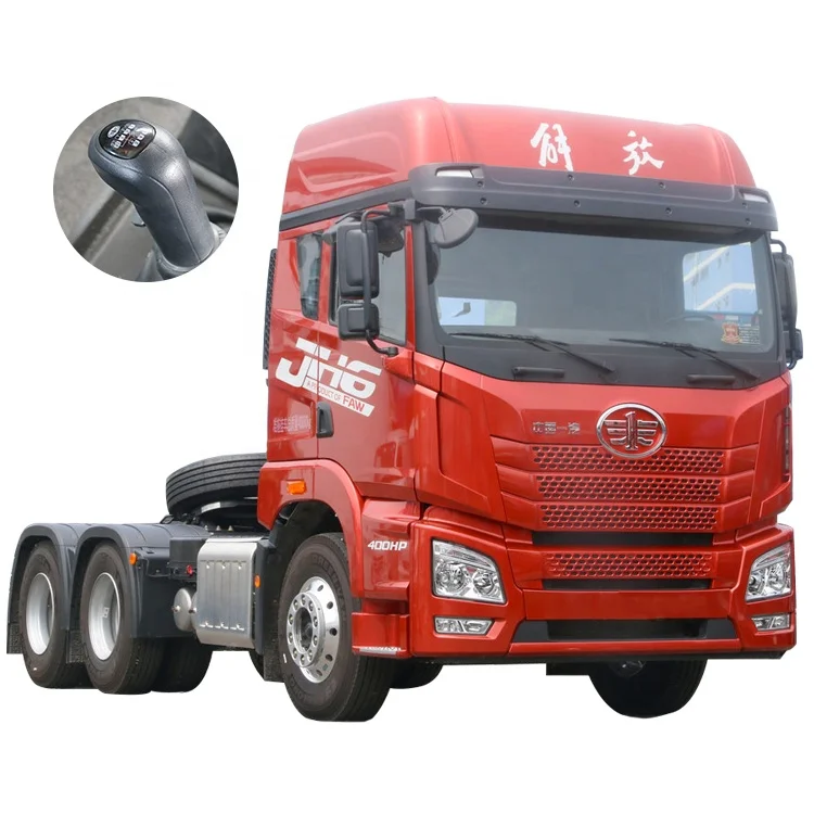 FAW second hand used international trailer tractor truck head