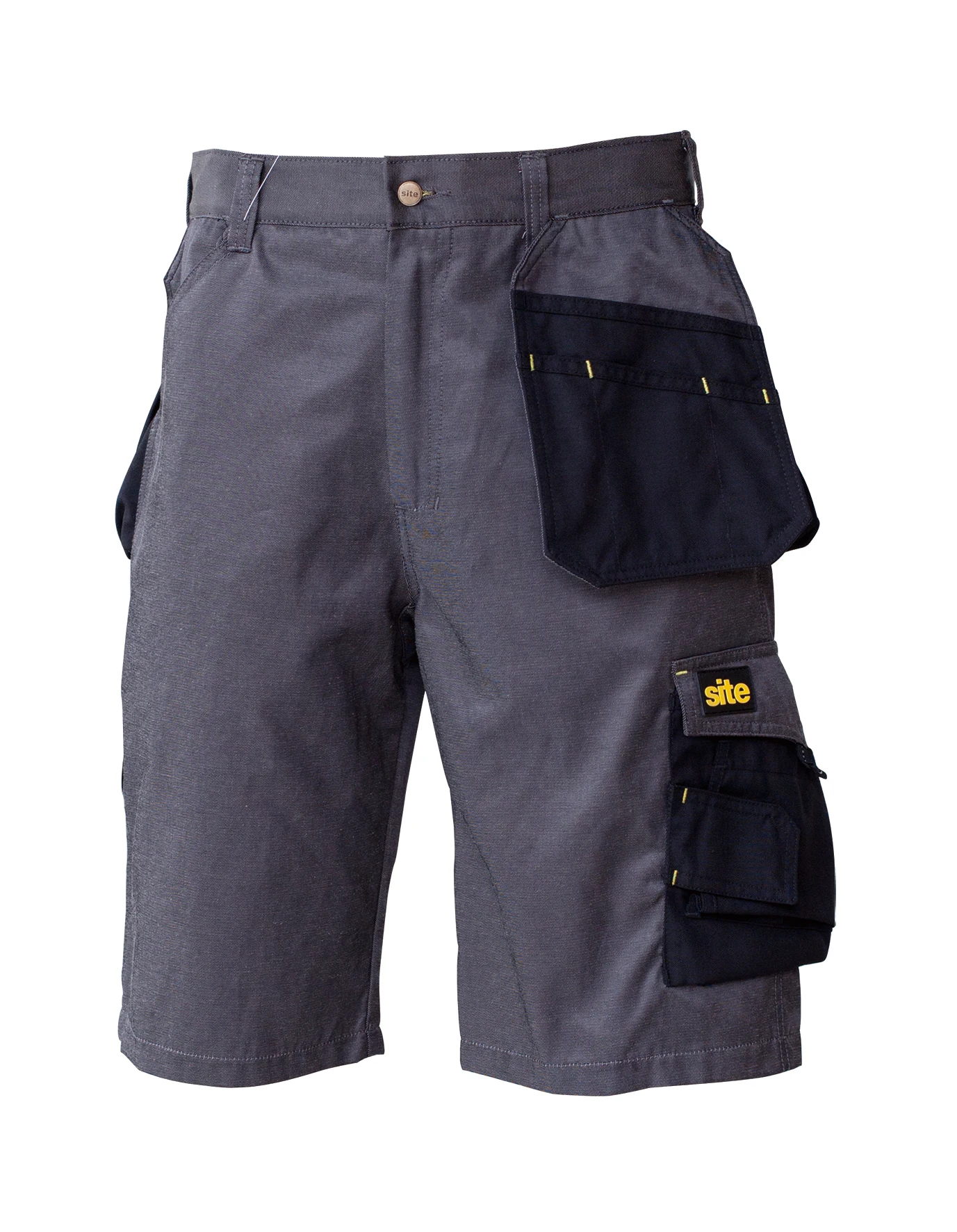 Механические рабочие шорты с несколькими карманами, одежда с логотипом, мужские рабочие брюки-карго