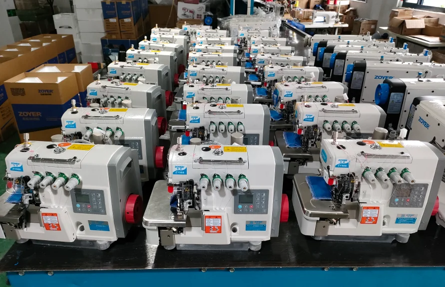 ZY988N-4DA Full Automatic Mechatronics High Speed Computerized Overlock Sewing Machine