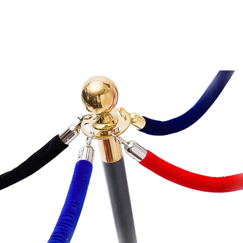traffic Crowd Control Walkway Post Barrier Stanchion Queue Bollard Red Carpet Velvet Rope Poles Stands