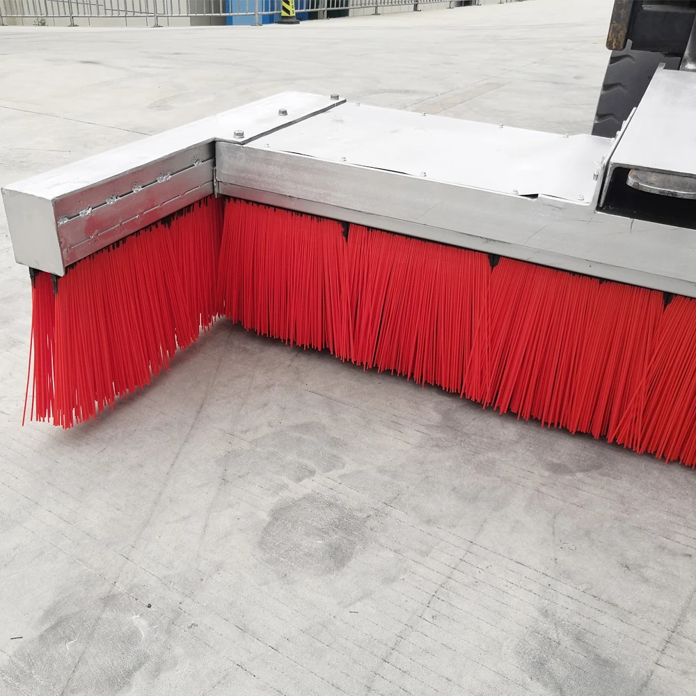 Truck forklift yard  broom