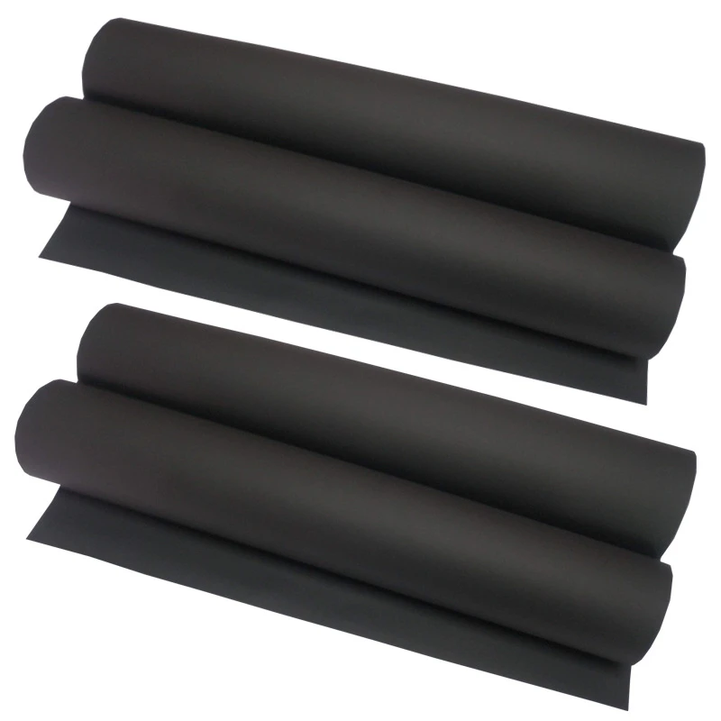 700*1000mm OEM portable black paper roll Inner page gift packing black specialty paper