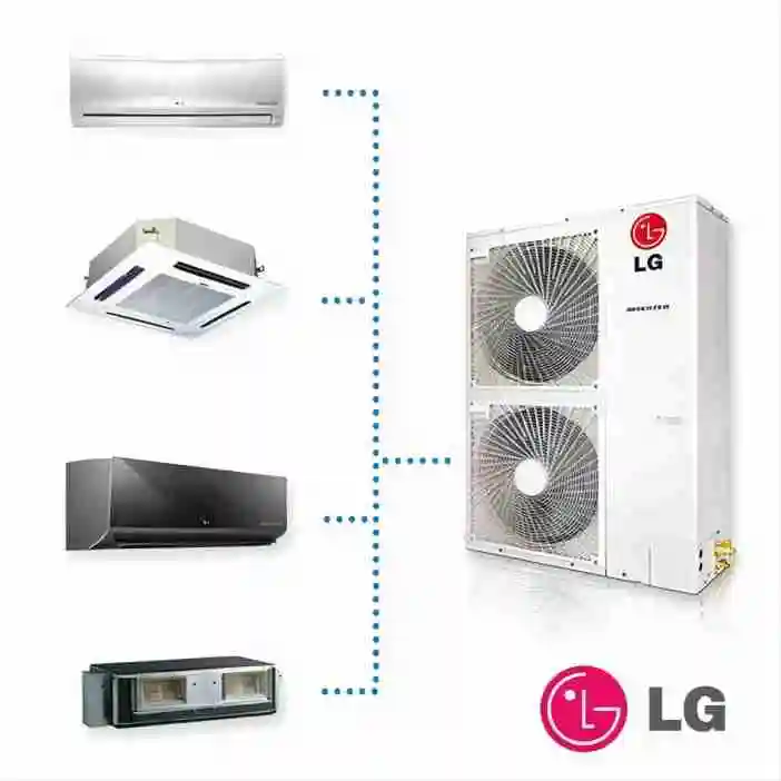 LG потолочная Кассетная вентиляторная катушка многозонная 5ton 48000btu промышленный охлаждающий климатический Кондиционер