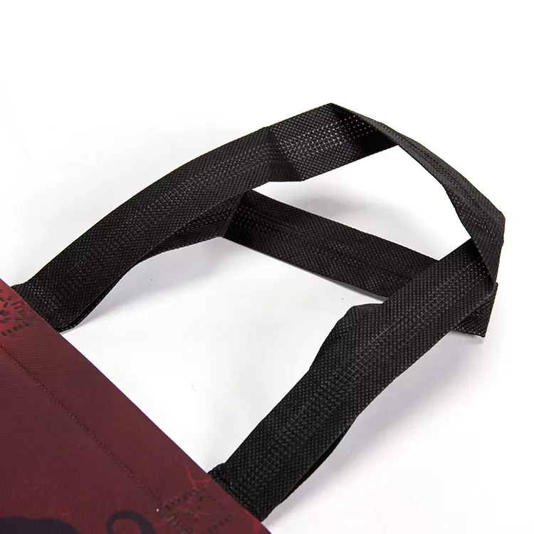 CMYK printing custom tote lamaintion shopping non woven Reusable halloween shopper bag