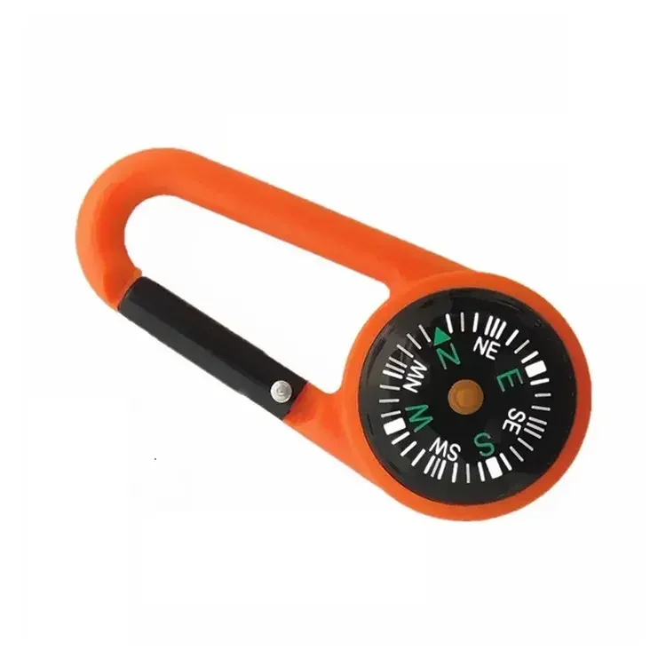 Wholesale Outdoor Travelling Guiding Accessories Quick Release Buckle Portable Mini Compass
