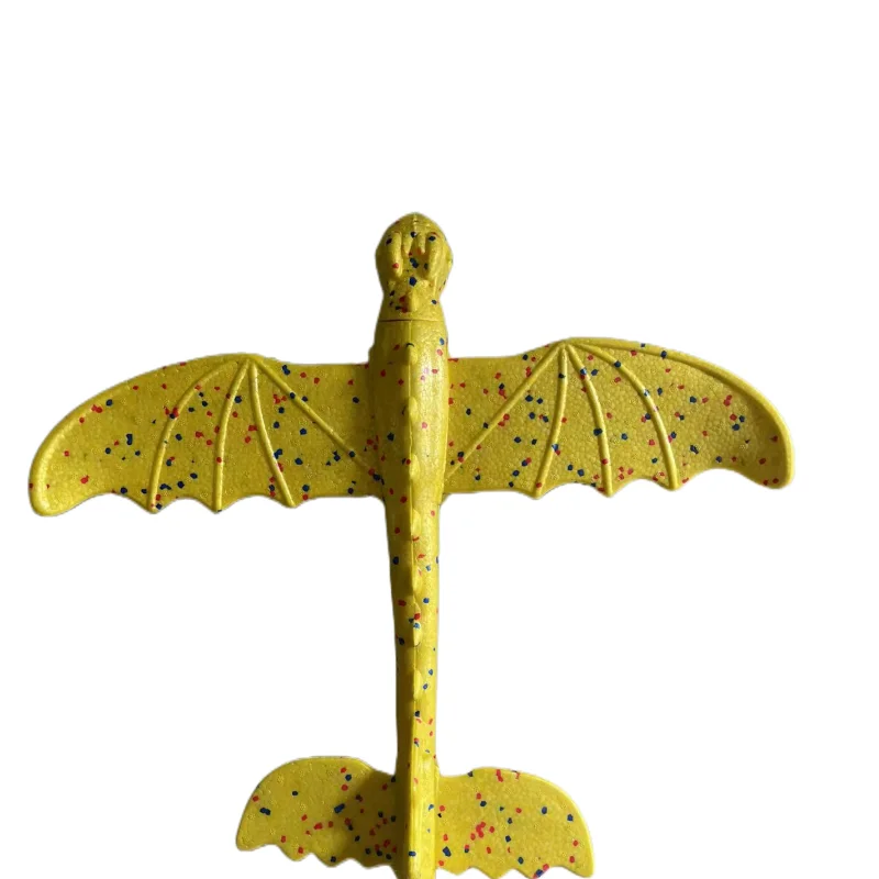 Foam Glide 44CM 48CM Mini Plane Flying Games Foam Glider Throwing Airplane Funny Outdoor Sport Aircraft Toys