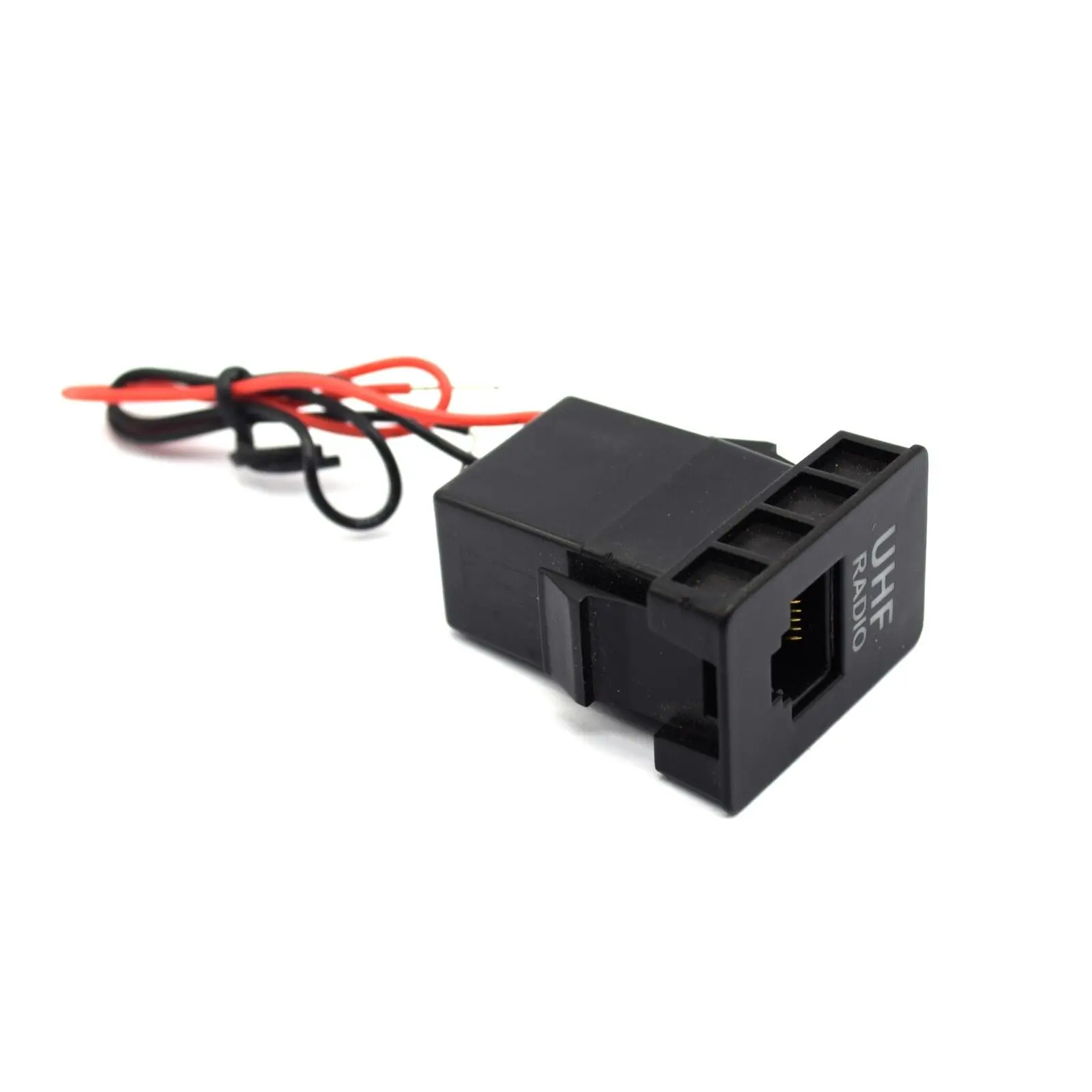 RJ45 UHF Radio Socket For Toyota Hilux Landcruiser Prado Dash Panel Flush Mount small