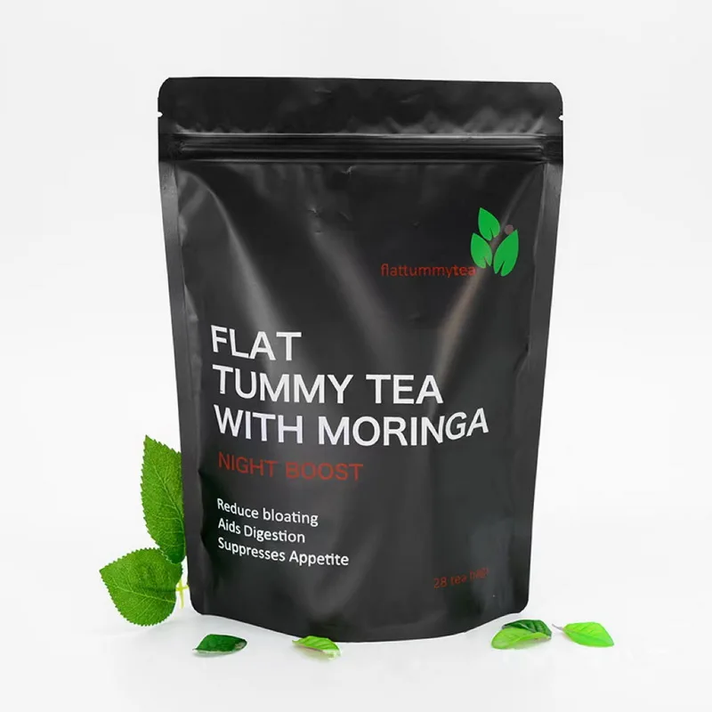 Плоский тонкий чай 28 дней Детокс для похудения cha fit Чай ожог