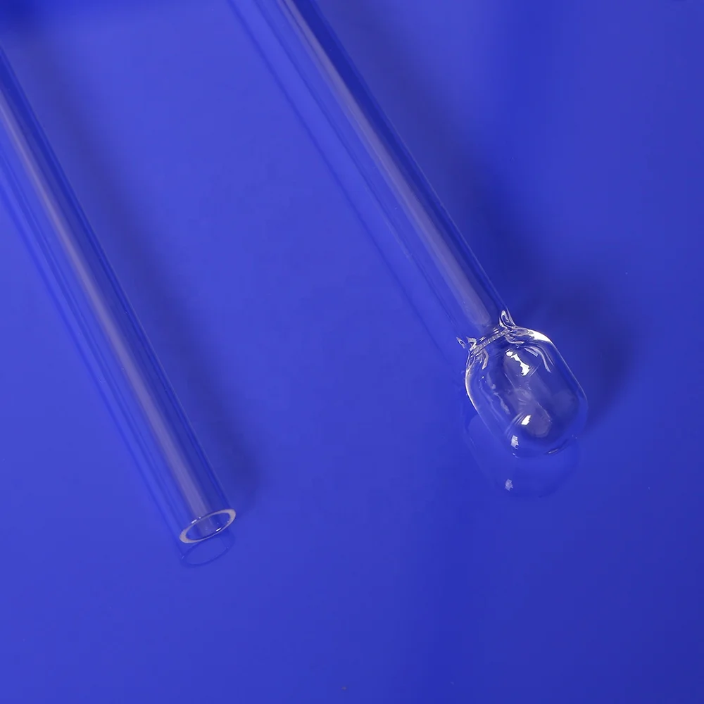 High Quality High Transparent All Sizes Standard Quartz test tube quartz sample tubes