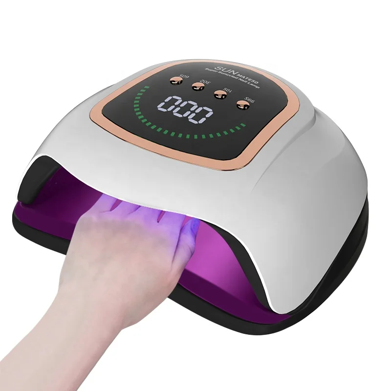 2024 New Arrival 300w Pro Cure Dual Light Sun Uv Led Gel Dryer Nail Lamp Powerful UV Lmap with Touch LCD Screen For Home Salon