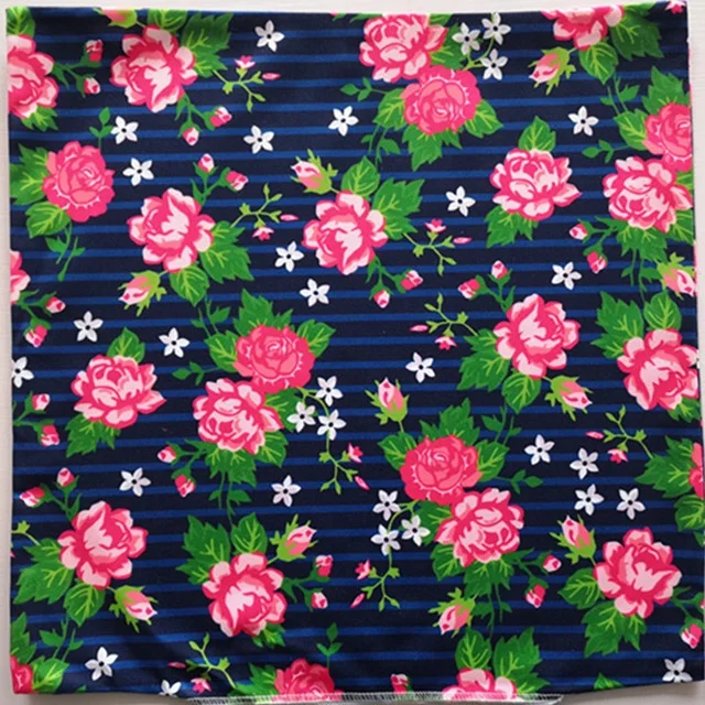 UV Protected Olefin Waterproof Outdoor Custom Printed 100% Polyester Throw Pillow