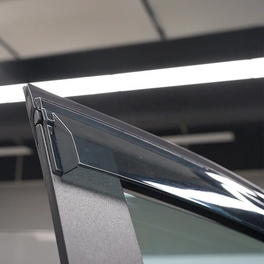 Applicable to 2019 Silverado Injection Molding Thickened Rain Shield Stainless Steel Rain Eyebrow other exterior accessories
