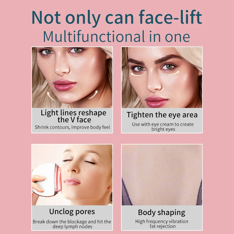 Body face available for whole body body massage face lift guasha massager home beauty instrument