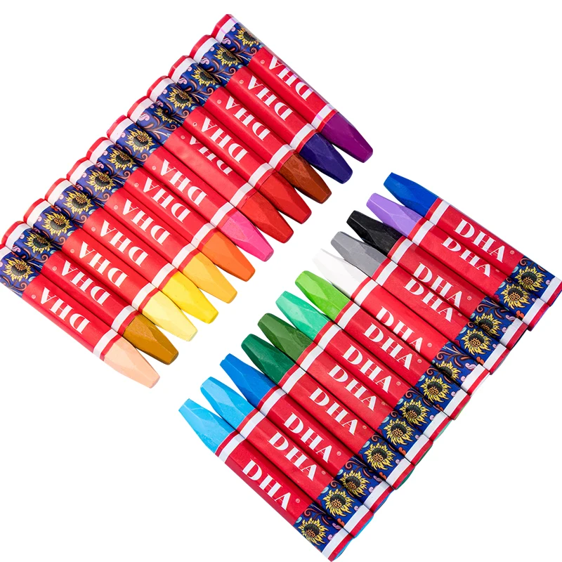 Распродажа нетоксичный мелок на заказ 24 цвета детский не грязный ручной «DIY» моющийся мультяшный для рисования