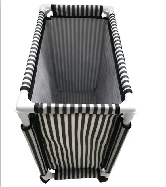 Fabric Under Bed Rolling Hamper Face Mask Toys Cloth Laundry Basket For Children